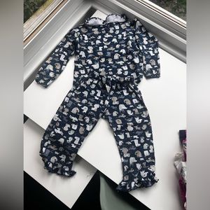 Zucca Stregata Iconic Italian Christmas 🎄 Pajamas size 4